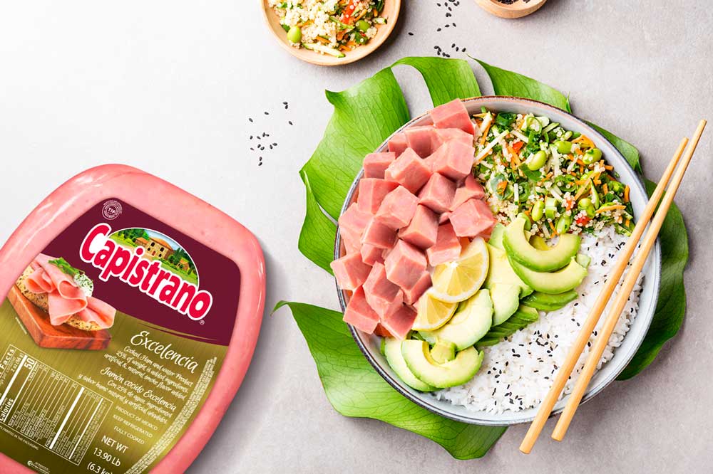 Eating Healthy Is No Longer A Sacrifice, Prepare This Delicious Poke Bowl With Capistrano Ham