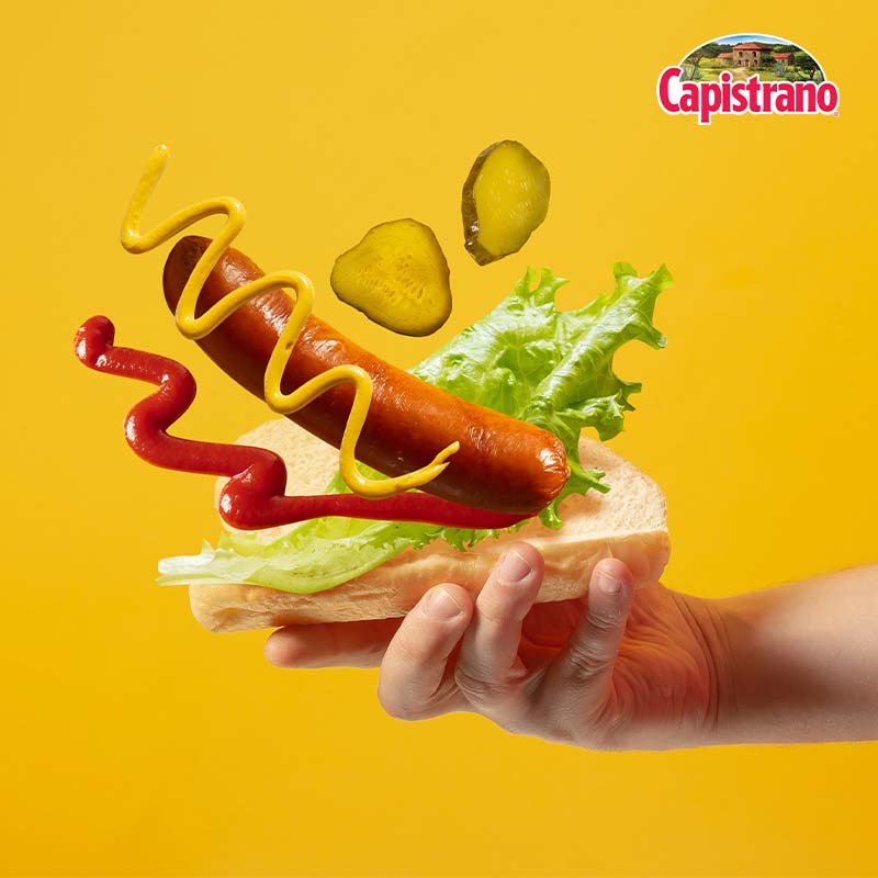 How To Reinvent The Hot Dog And Surprise Your Guests With The Delicious Capistrano Bacon And Sausages